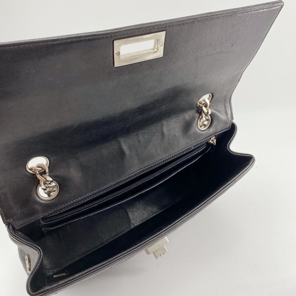 Chanel 2.55 chocolate bar rhinestone chain shoulder bag - Picture 9 of 16